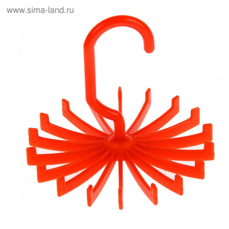 Вешалка для ремней 18 крючков МИКС 1379571