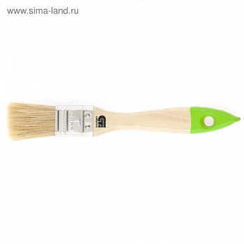 Кисть плоская 25 мм, натуральная щетина/82261/ST0101-25