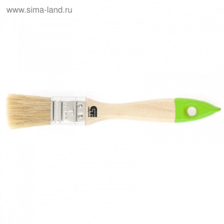 Кисть плоская 25 мм, натуральная щетина/82261/ST0101-25