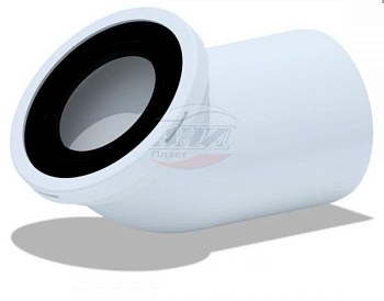 Труба фановая АНИ 110*45 град. W4220
