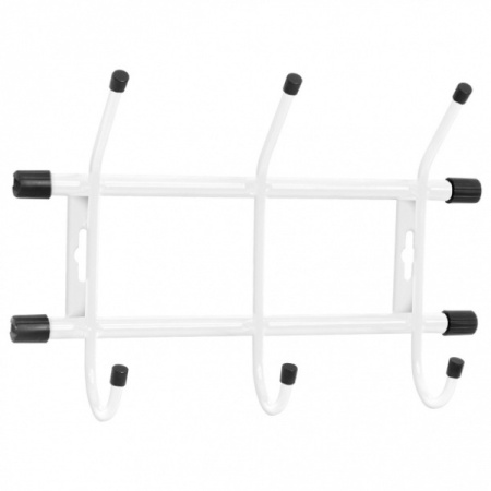 Вешалка настенная металлическая ВН3, NIKA (285х180х67 мм. Цвета в ассортименте.)