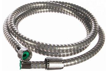 Шланг ARGO для душа ПВХ серый 1/2", PVC ESPIROFLEX 165см/13555