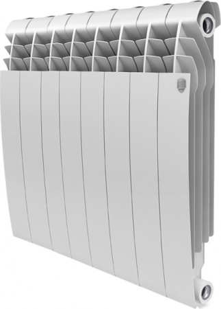 Радиатор биметаллический Royal Thermo BiLiner 500/90 (белый) - 8 секций