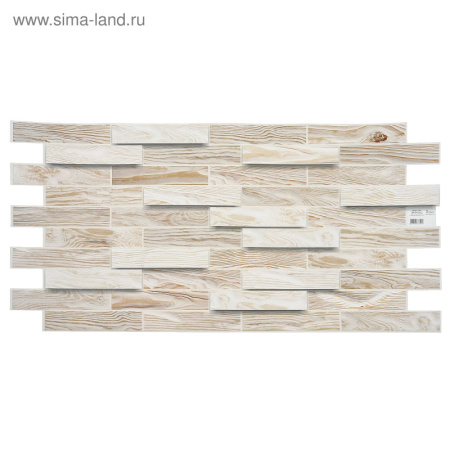 Панель ПВХ Дерево Дуб беленый 980*480 /1237557