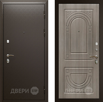 Дверь ПРОФИ ПРО (BMD)-2060/860/L мет/мет антик медь 