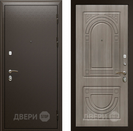 Дверь стальная ТИТАН 2050/860 R Венге черный муар