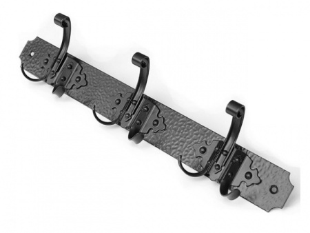 Вешалка настенная 3B-S черная матовая STARFIX