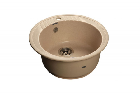 Мойка GRANFEST Rondo GF-R520 (d520) бежевый 328 круглая 