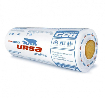 Вата минер. URSA M-11 10000х1200х100 12м2 1,2м3