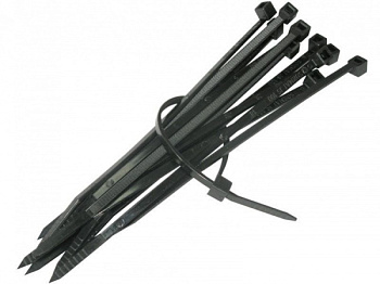 Хомут-стяжка 7.6х450 мм черный (100 шт в уп.)SMP-54981-100
