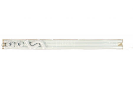 Угловой карниз для ванной комнаты белый, IDDIS 040A200i14