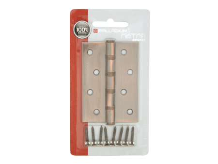 Петля дверная универсальная Palladium N 4BB-100 (2mm) AC/110134