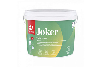 Краска интерьерная моющаяся JOKER база А матовая 9л.