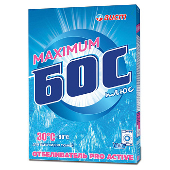 Пятновыводитель отбеливатель БОС - плюс 500гр MAX 