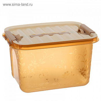 Контейнер для хранения,  "Узор", МИКС   1562720