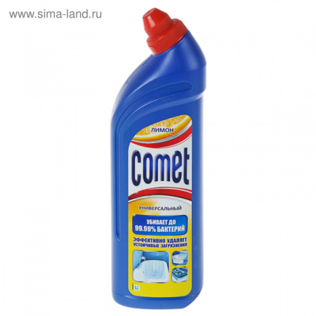 КОМЕТ чистящий гель 1л Лимон  *12