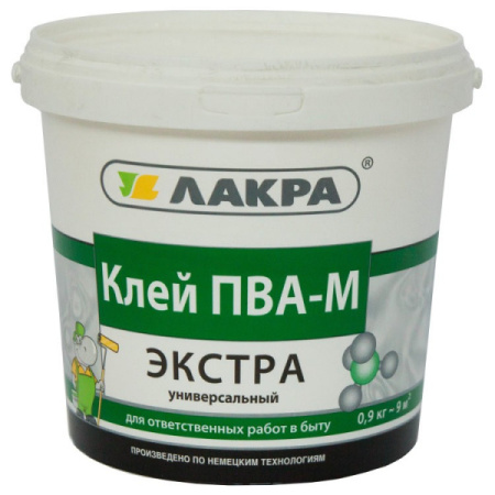 Клей ПВА-М Универсал Экстра 0,9кг Л-С