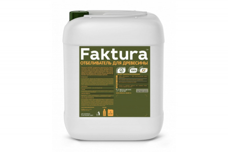  Отбеливатель FAKTURA для древесины, канистра 5 л