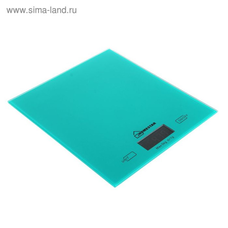 Весы кухонные HOMESTAR HS-3006, электронные, до 5 кг, зелёные/1867033