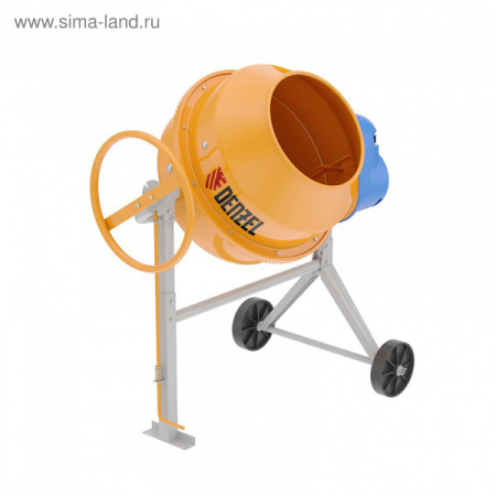 Бетоносмеситель электрический В-180 //DENZEL /95410
