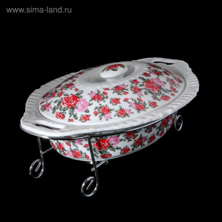 Мармит с крышкой, 40,5×26×17 см/3551149
