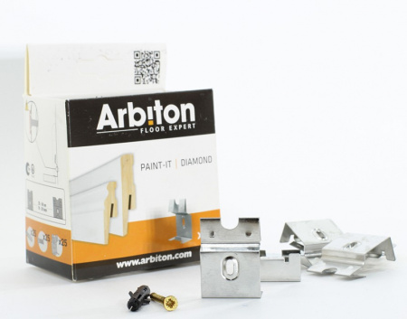 Крепеж к плинтусу Arbiton Loctike/Cavare (уп. 25шт)