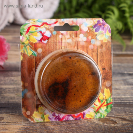 Натуральное мыло кофе+тамбуканская грязь.100гр. 3817213