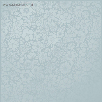 Плитка пол Edem_Cers 333*333 голубой ED4D042-63