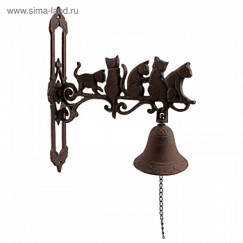 Колокол-коты на крыше 35*29,5см