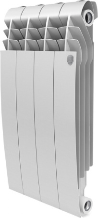Радиатор биметаллический Royal Thermo BiLiner 500/90 (белый) - 4 секции.