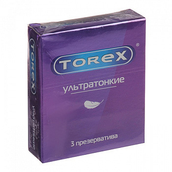 Презервативы Torex Ультратонкие, 3шт 1103747