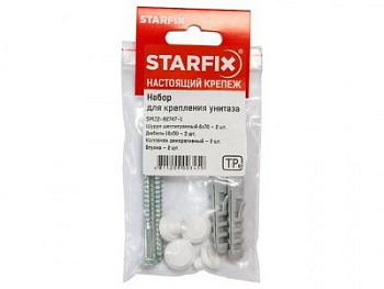 Набор для крепления унитаза 6х70мм STARFIX (SMZ2-82747-1)