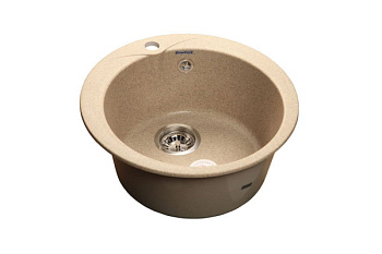 Мойка GRANFEST Rondo GF-R480 (d480) песочный 302 круглая 