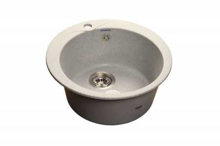 Мойка GRANFEST Rondo GF-R480 (d480) серый 310 круглая 