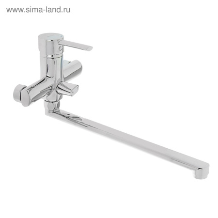 Смеситель ZOLLEN GERA (арт. GE62611341) для ванны, длинный излив 350 мм