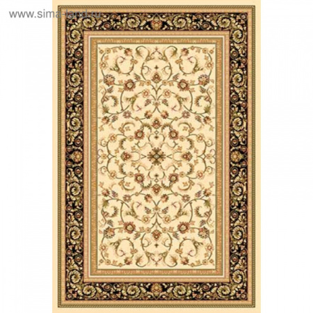 Ковер Хит-Сет ПП OLYMPOS d392 0,8х1,5м CREAM-BLACK /3611777