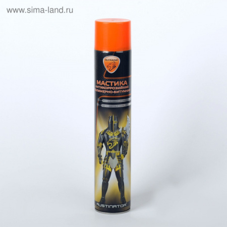 Антикоррозийная полимерно-битумная мастика, аэрозоль, 1 л/771851