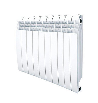 Радиатор биметаллический Royal Thermo BiLiner 500/90 (белый) - 10 секций