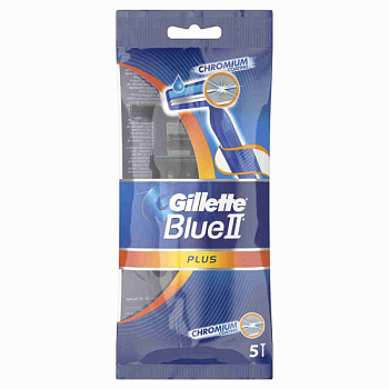 Станок одноразовый бритвенный GILLETE BLUE-II 5шт муж
