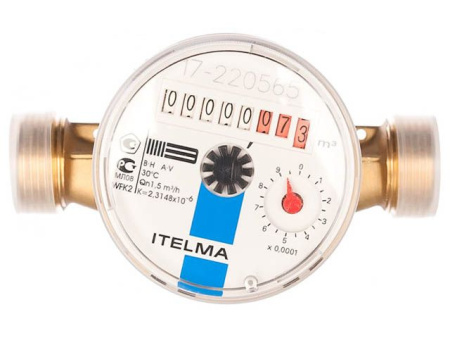 Счетчик для холодной воды WFK20.D080 Ду 15 ITELMA (WFK20.D080)