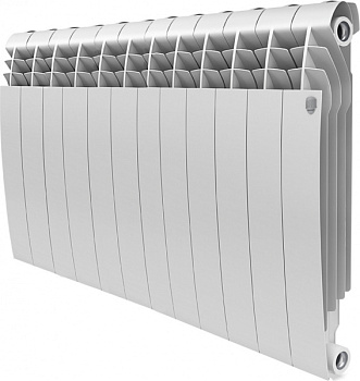 Радиатор биметаллический Royal Thermo BiLiner 500/90 (белый) - 12 секций