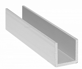 Швеллер алюминиевый 20*20*20*1,5 дл. 3м