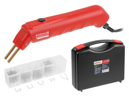 Пистолет для пайки пластика WORTEX WG 7002 в чем. (70 Вт, 402 С, 260 г, ремонт всех видов пластика) 