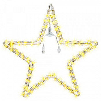 Фигура светодиодная "Звезда" 96 теплых LED, 56см/55039