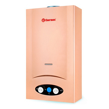 Водонагреватель газовый проточный бытовой THERMEX G 20 D (Golden brown)
