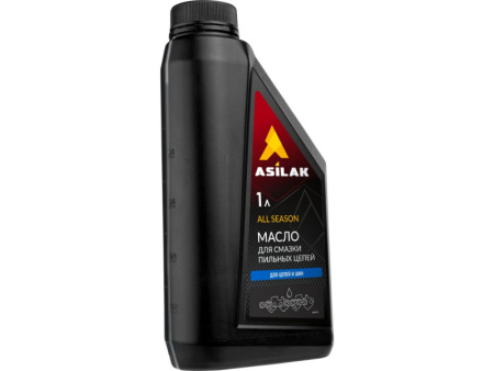 Масло для смазки пильных цепей ASILAK 1 л/ASX5010-4