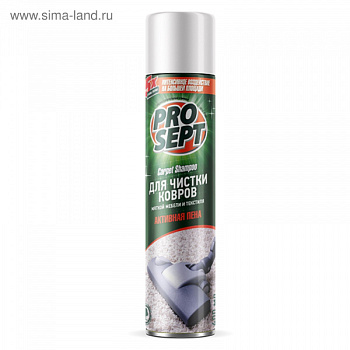 Активная пена Carpet Shampoo для чистки ковров, мягкой мебели и текстиля, 400 мл 4210181