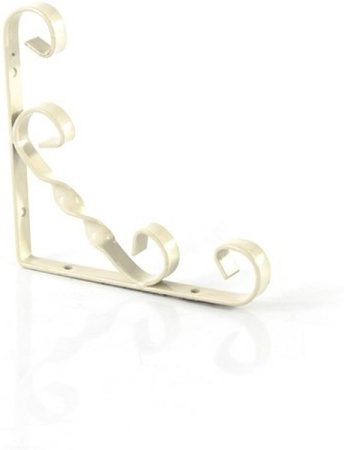 Кронштейн декоративный 150х150мм белый /94050