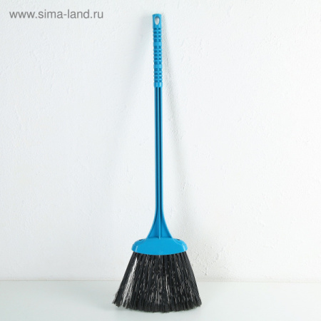 Метла "Удобная" с черенком, жесткая, МИКС 586930