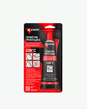 Герметики-прокладки KERRY KR-141-1 красный 85гр